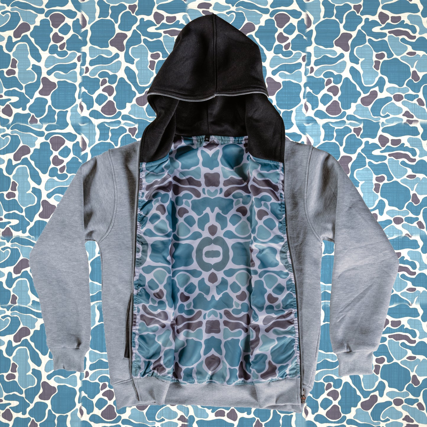 .Grey Full Zip