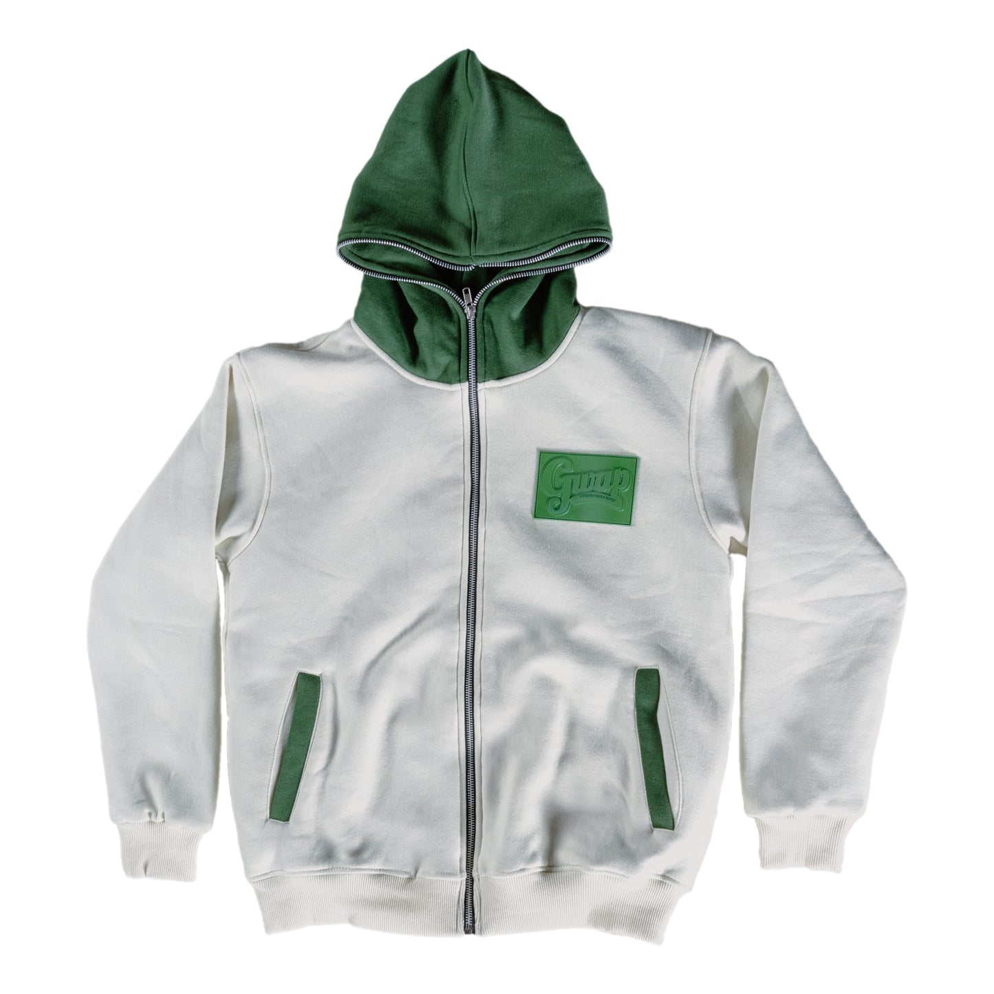 .Creme Full Zip