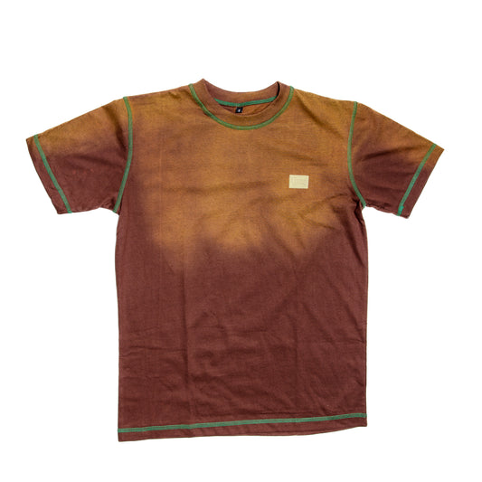 ,Brown Sun Faded tee