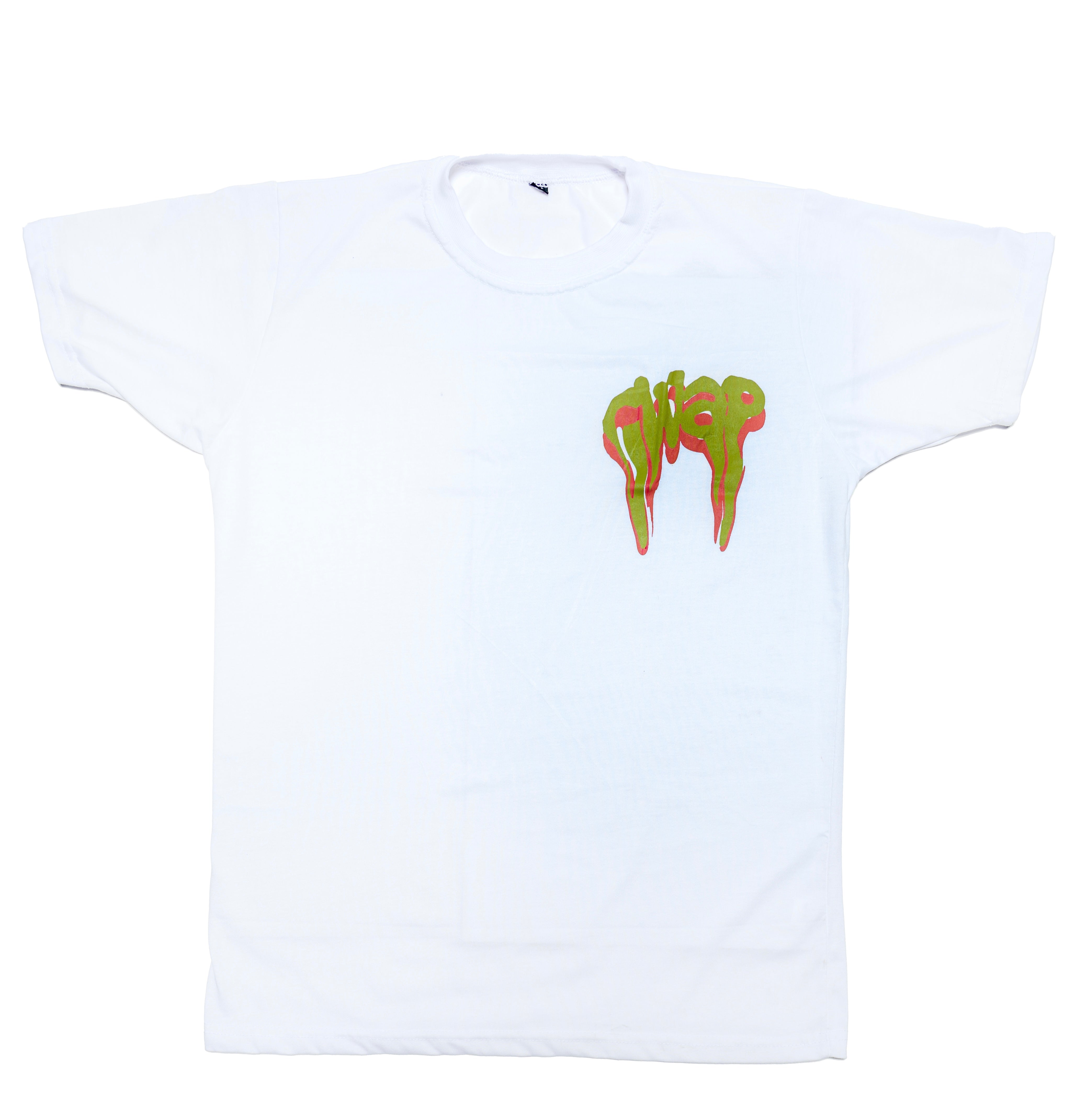 CIRCLE Ē DRIP T-SHIRT (WHITE) XXL MM1-HS25-