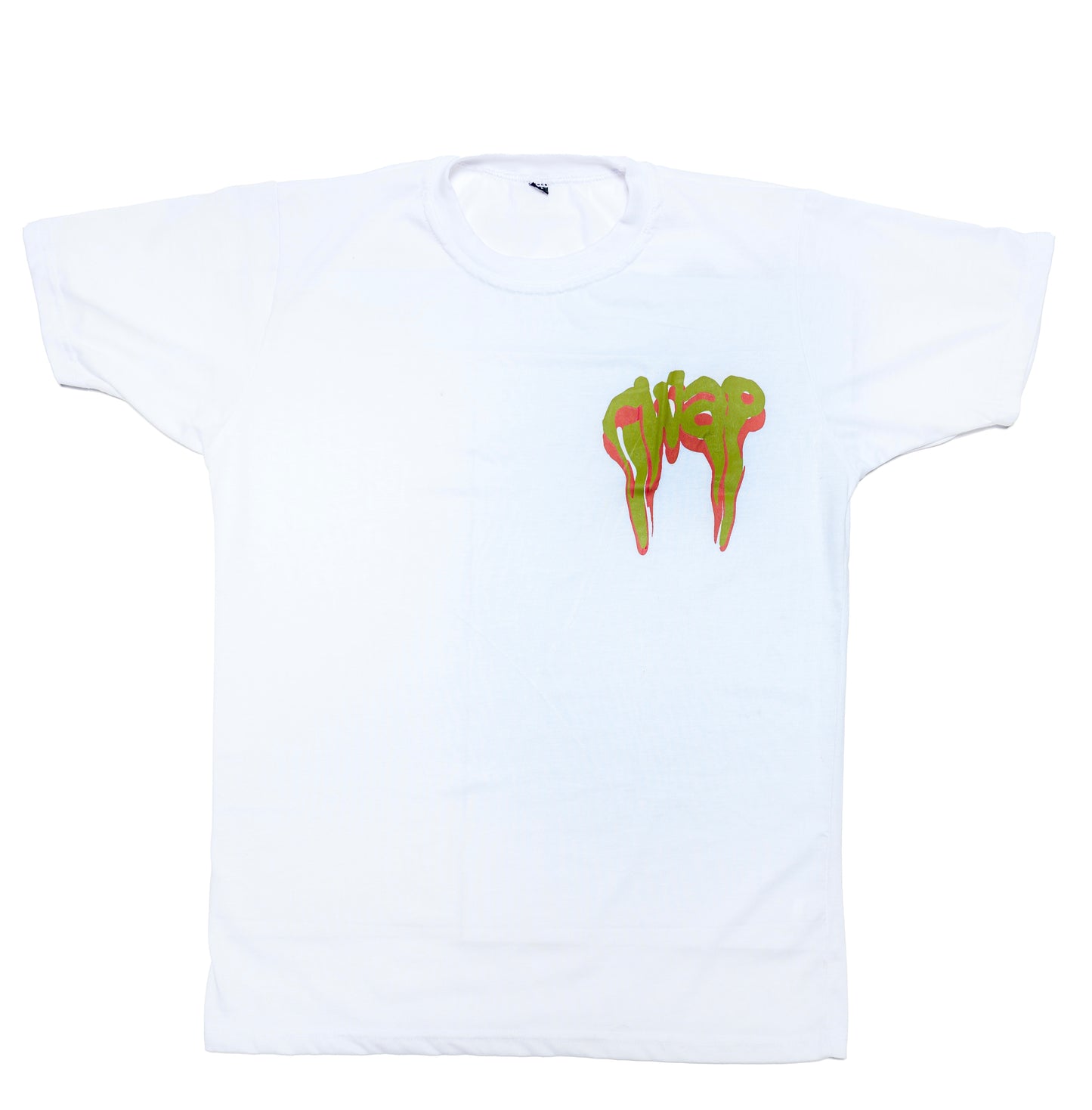 ,,White Drip Tee